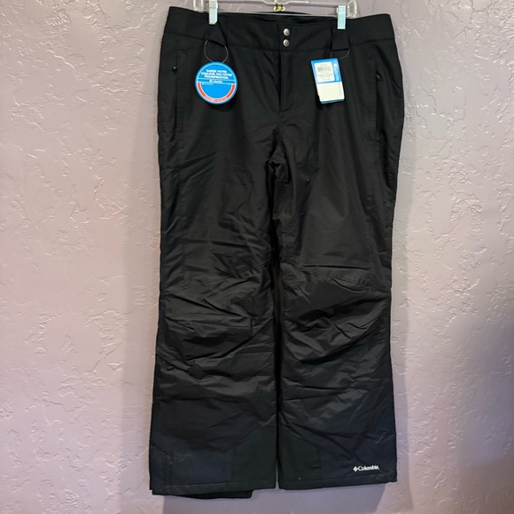 🔖NWT - Columbia Women's Black Bugaboo Snow Pants - XL - Picture 1 of 3